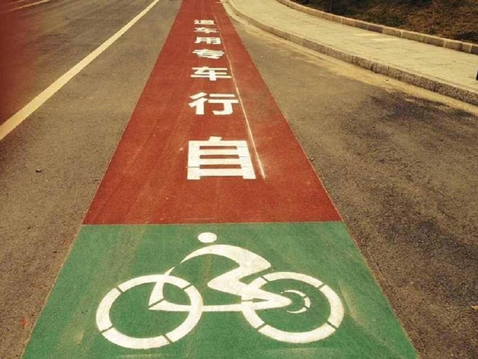 哈爾濱停車場劃線 熱熔劃線