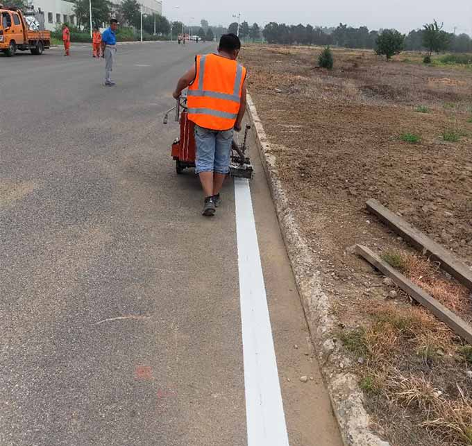 哈爾濱交通道路標線劃線施工