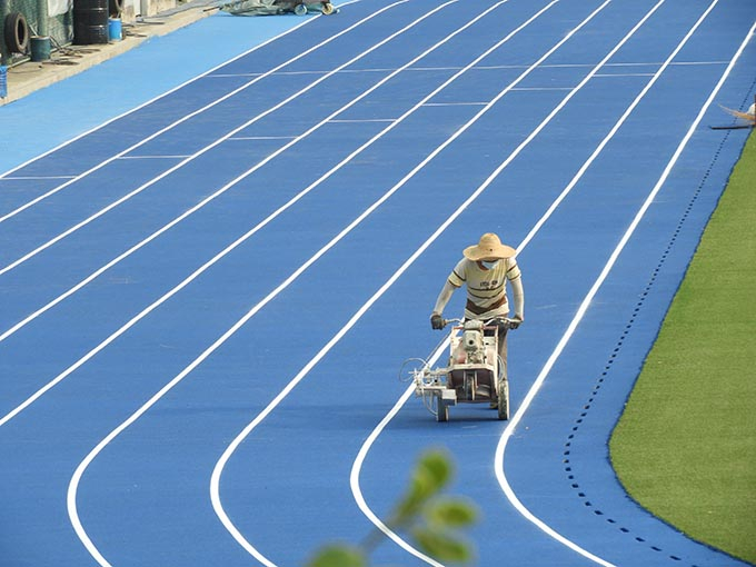 哈爾濱運(yùn)動(dòng)場地劃線 專業(yè)施工