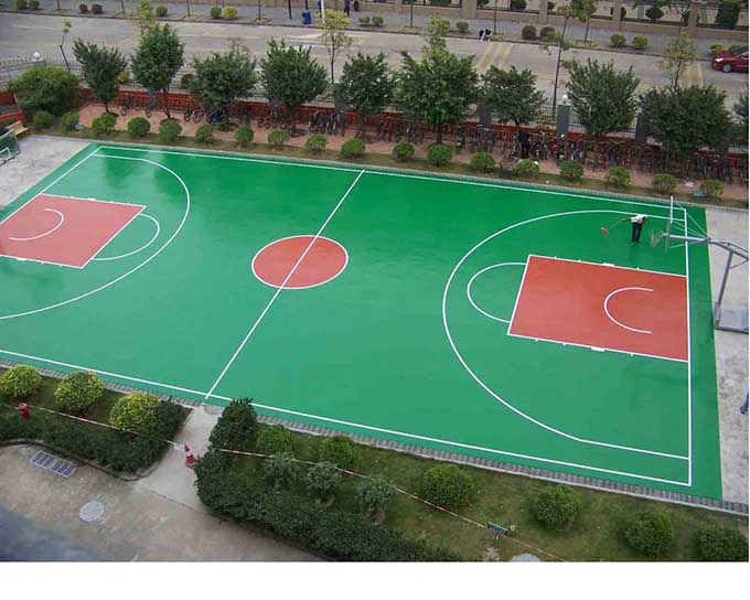 哈爾濱球場劃線 學(xué)校道路劃線