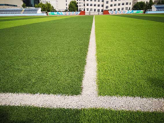 哈爾濱球場地面劃線 園區(qū)劃線