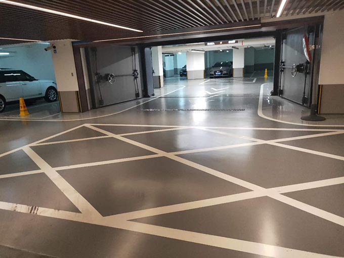 哈爾濱酒店停車場(chǎng)劃線 商場(chǎng)車位劃線