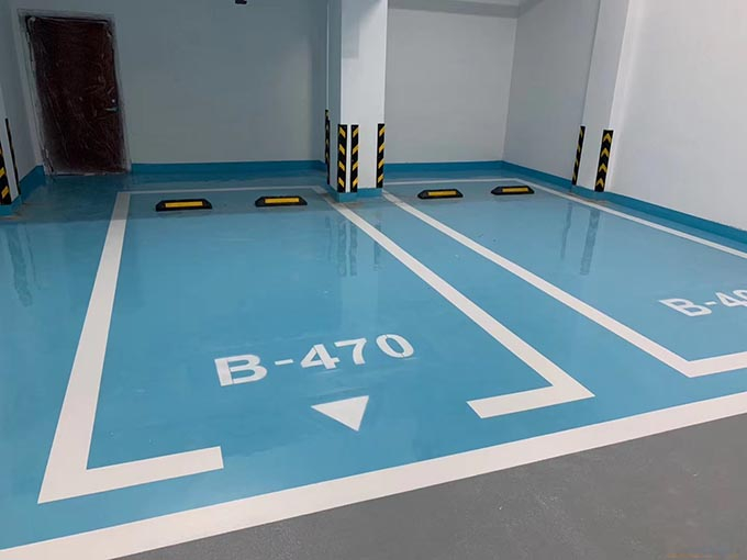 哈爾濱小區(qū)車位地庫車位劃線