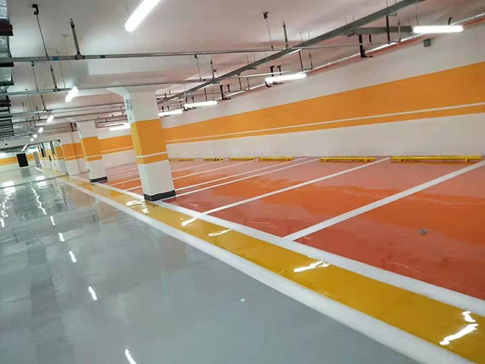 哈爾濱商場(chǎng)地下冷漆劃線 停車場(chǎng)劃線