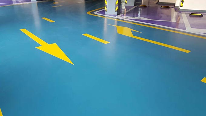 車位劃線 地下車庫劃線施工