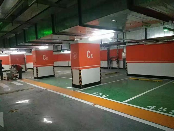 停車場劃線施工 廠區(qū)劃線施工